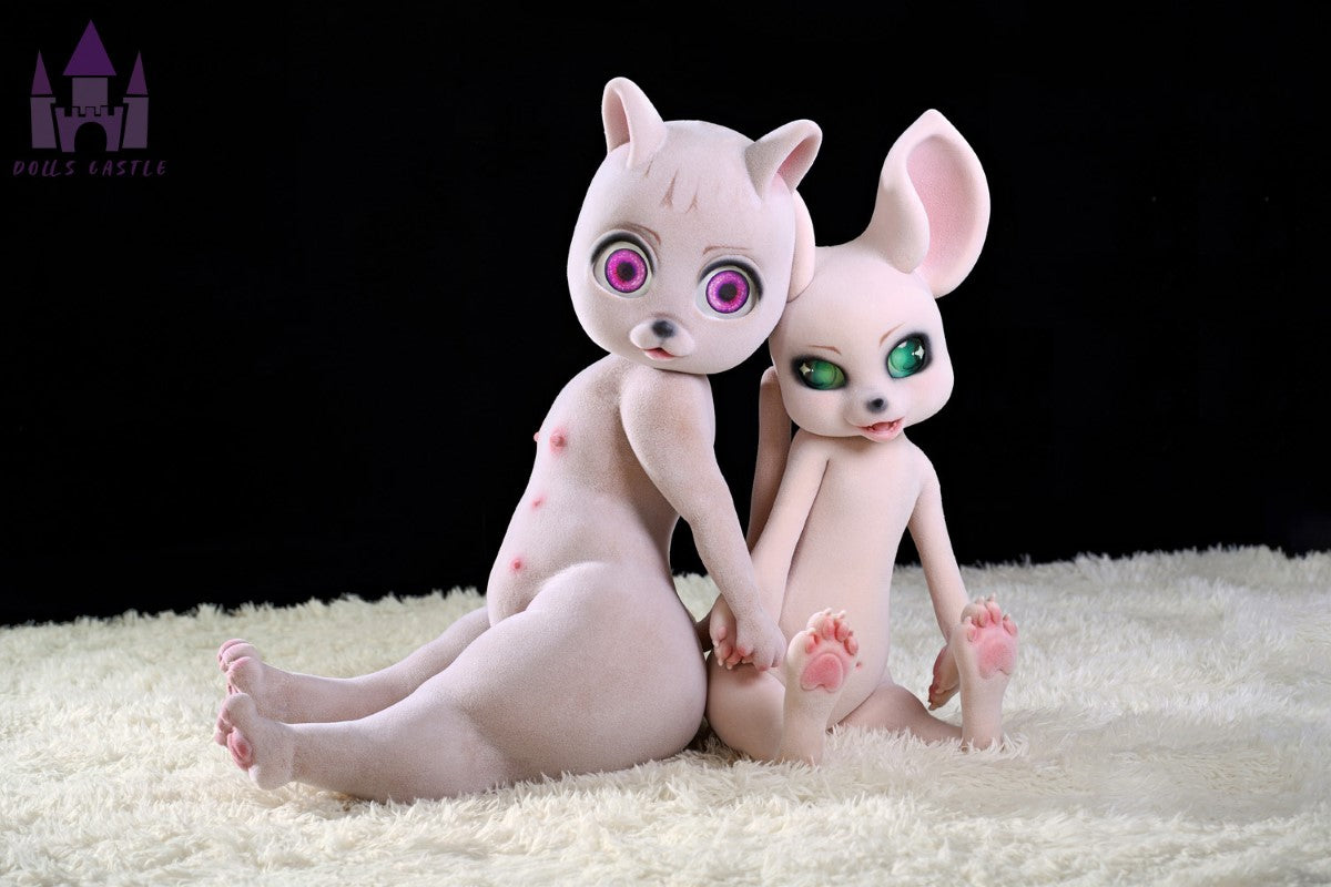 Bearrie sexdukke (Dolls Castle 90 cm A-cup silikon)