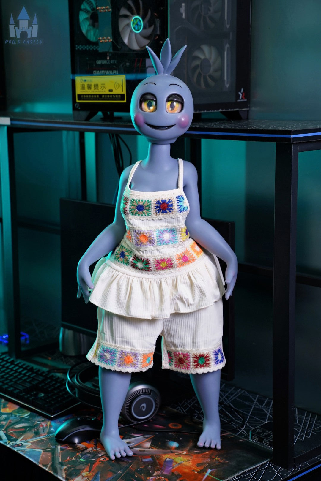 Jente sexdukke (Dolls Castle 84 cm B-cup #SZ9 silikon)