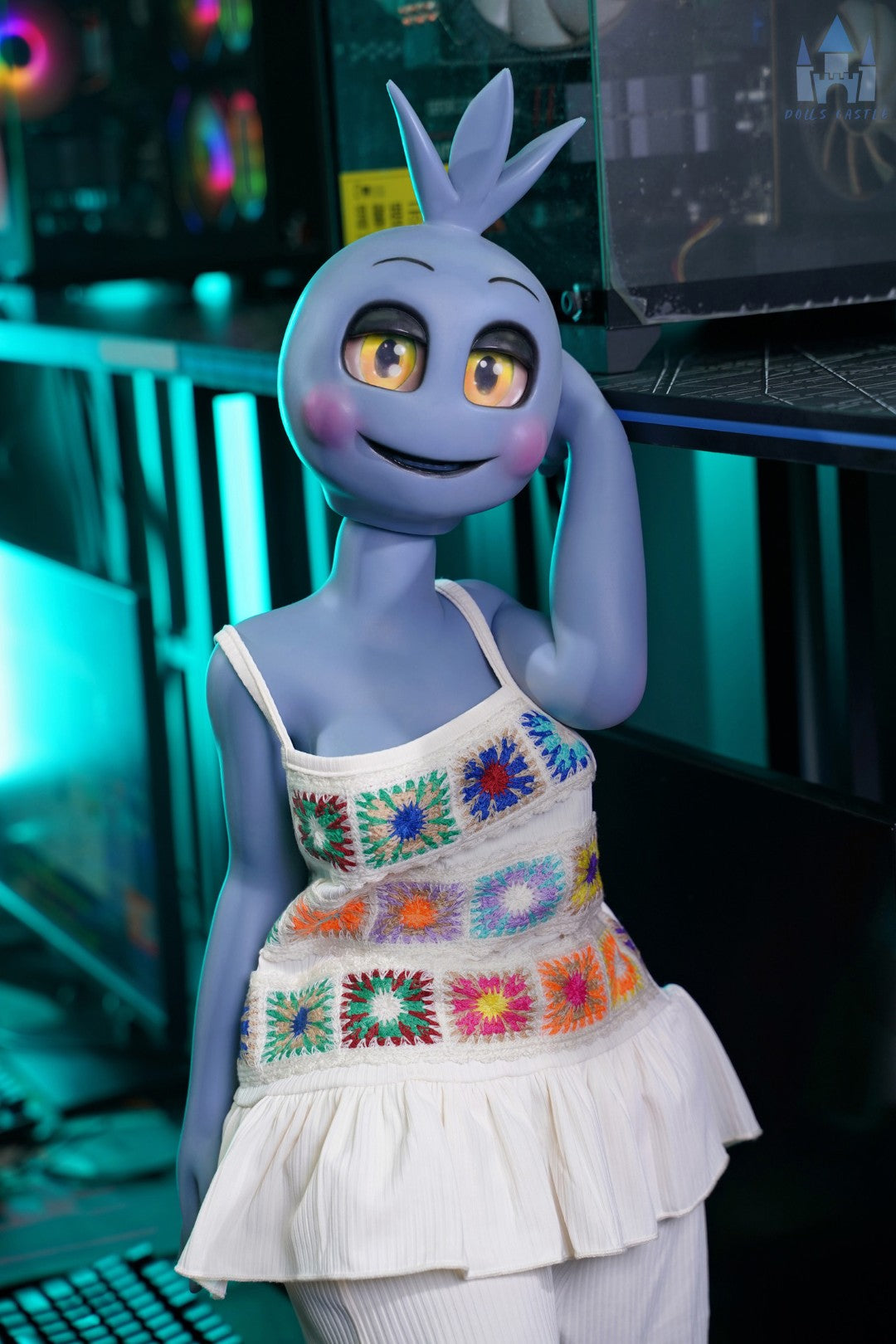 Jente sexdukke (Dolls Castle 84 cm B-cup #SZ9 silikon)