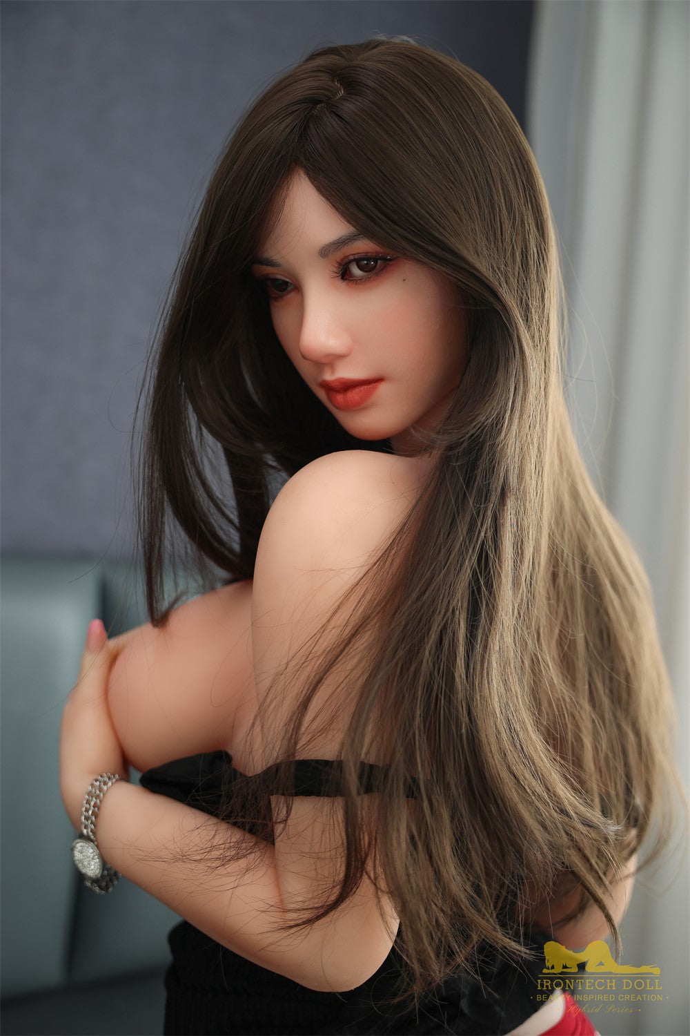 Ella sexdukke (Irontech Doll 161cm e-cup S30 TPE+silikon)