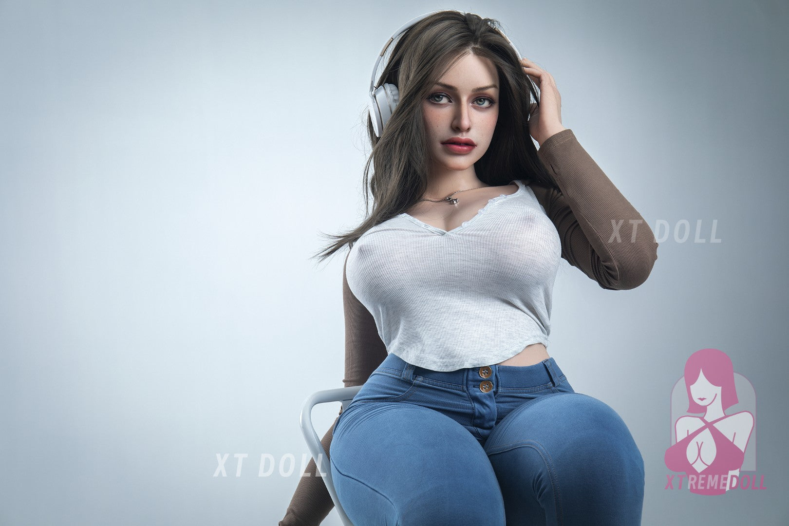 Everleigh sexdukke (XT Doll 162cm g-cup #XT-19 silikon)