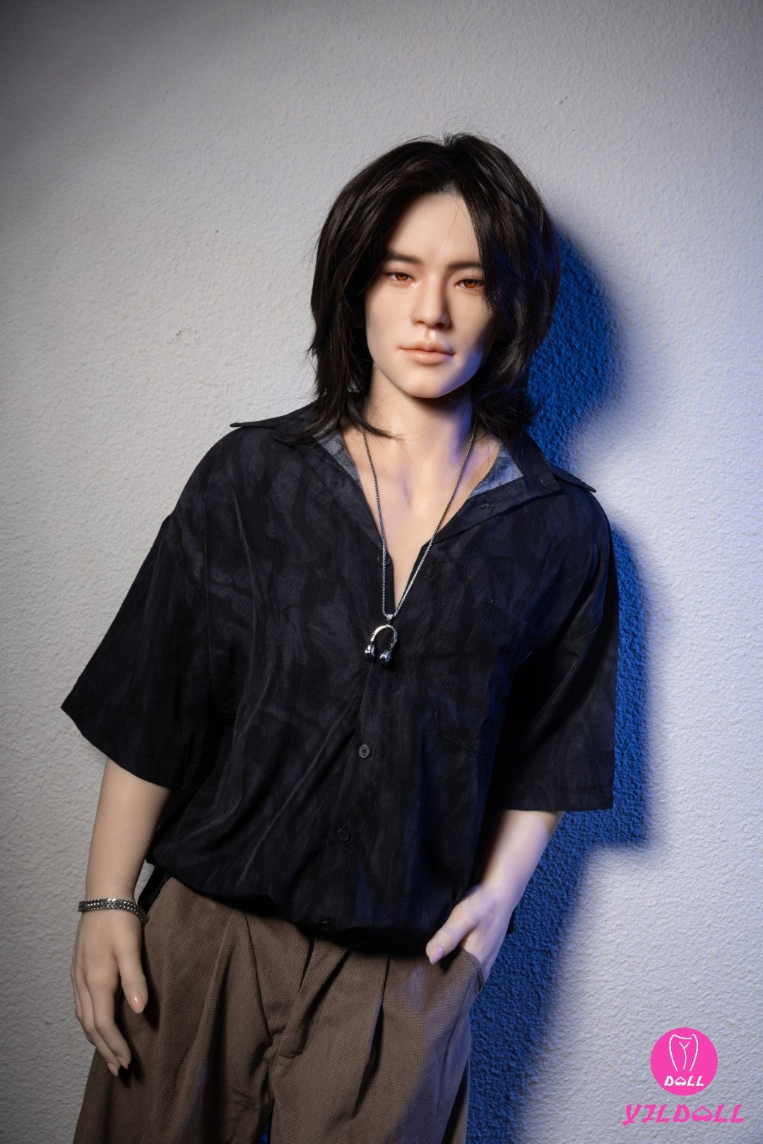 Charles mannlig sexdukke (YJL Doll 177 cm MD013 silikon)