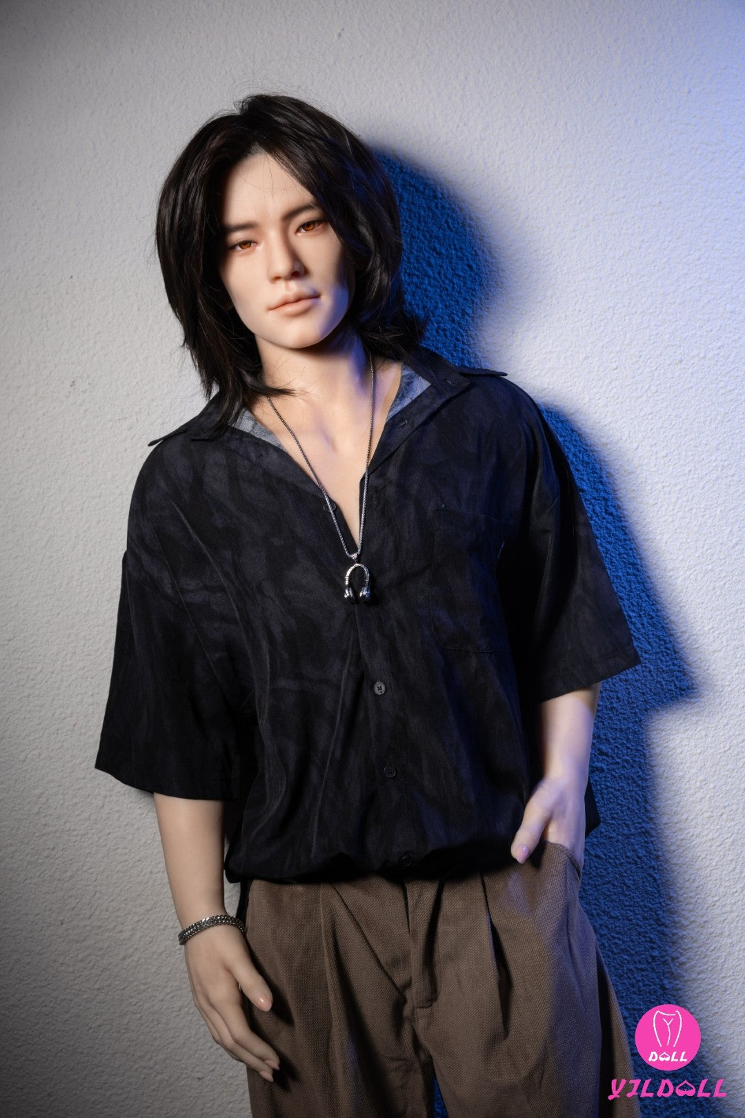 Charles mannlig sexdukke (YJL Doll 177 cm MD013 silikon)