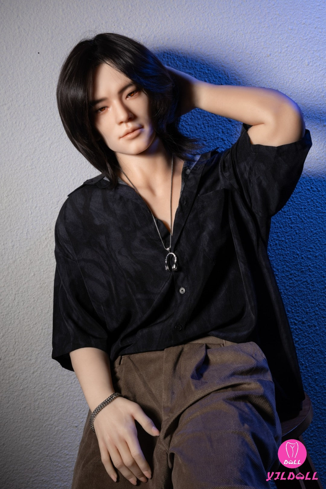 Charles mannlig sexdukke (YJL Doll 177 cm MD013 silikon)