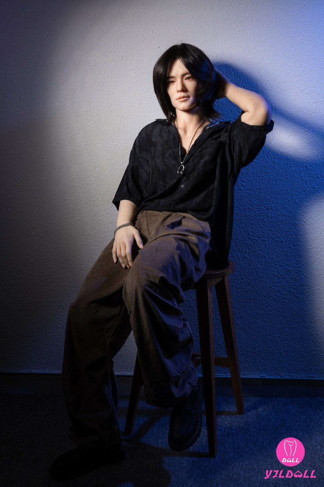 Charles mannlig sexdukke (YJL Doll 177 cm MD013 silikon)