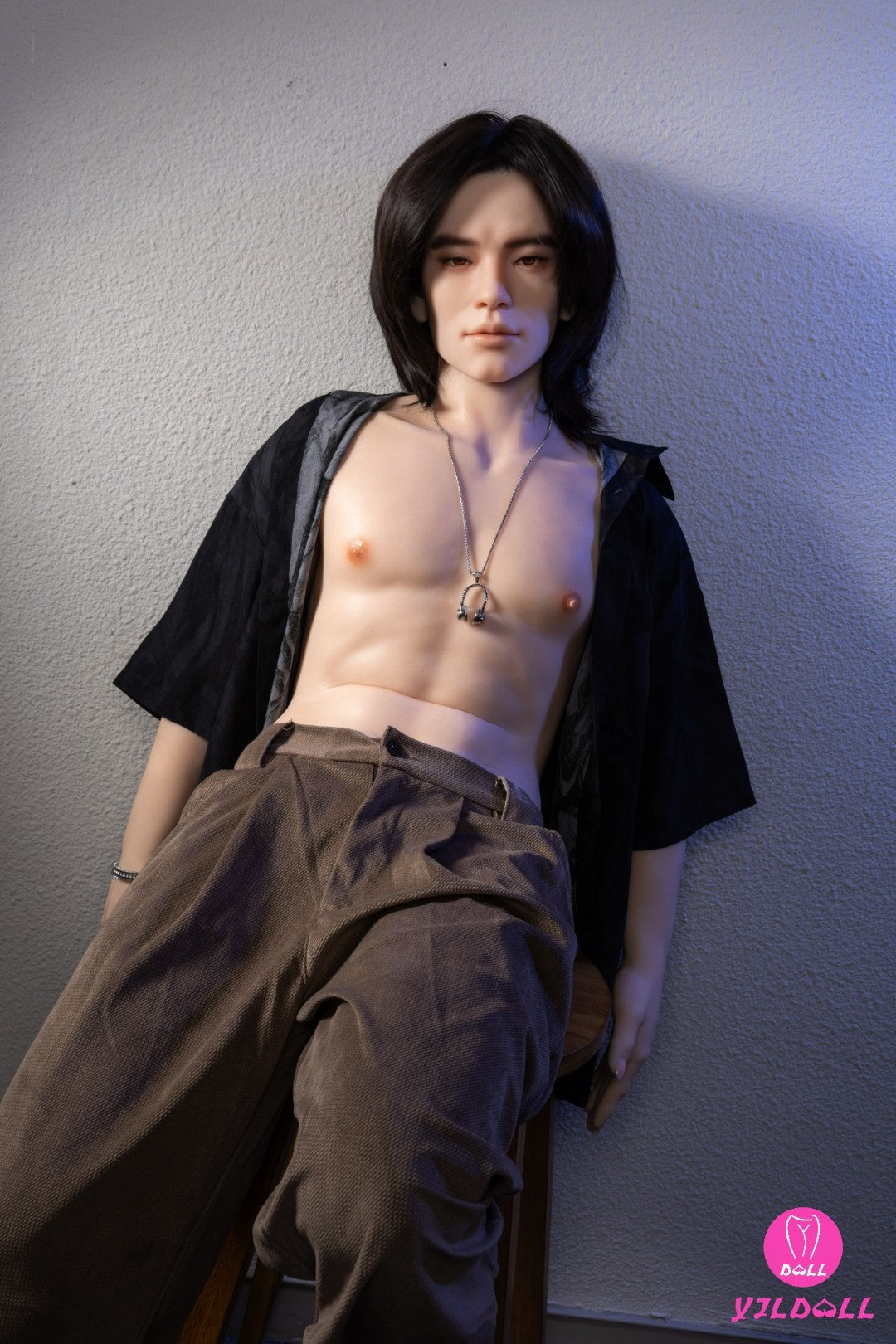 Charles mannlig sexdukke (YJL Doll 177cm MD013 silikon)