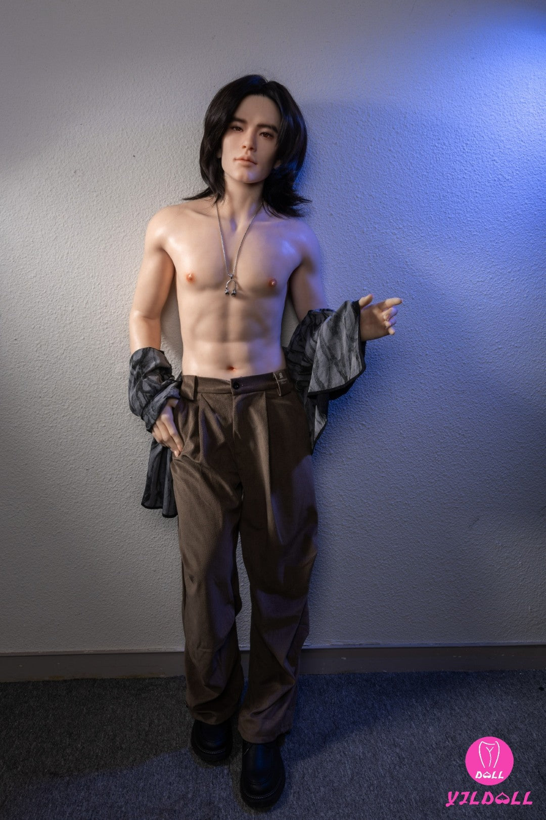Charles mannlig sexdukke (YJL Doll 177 cm MD013 silikon)