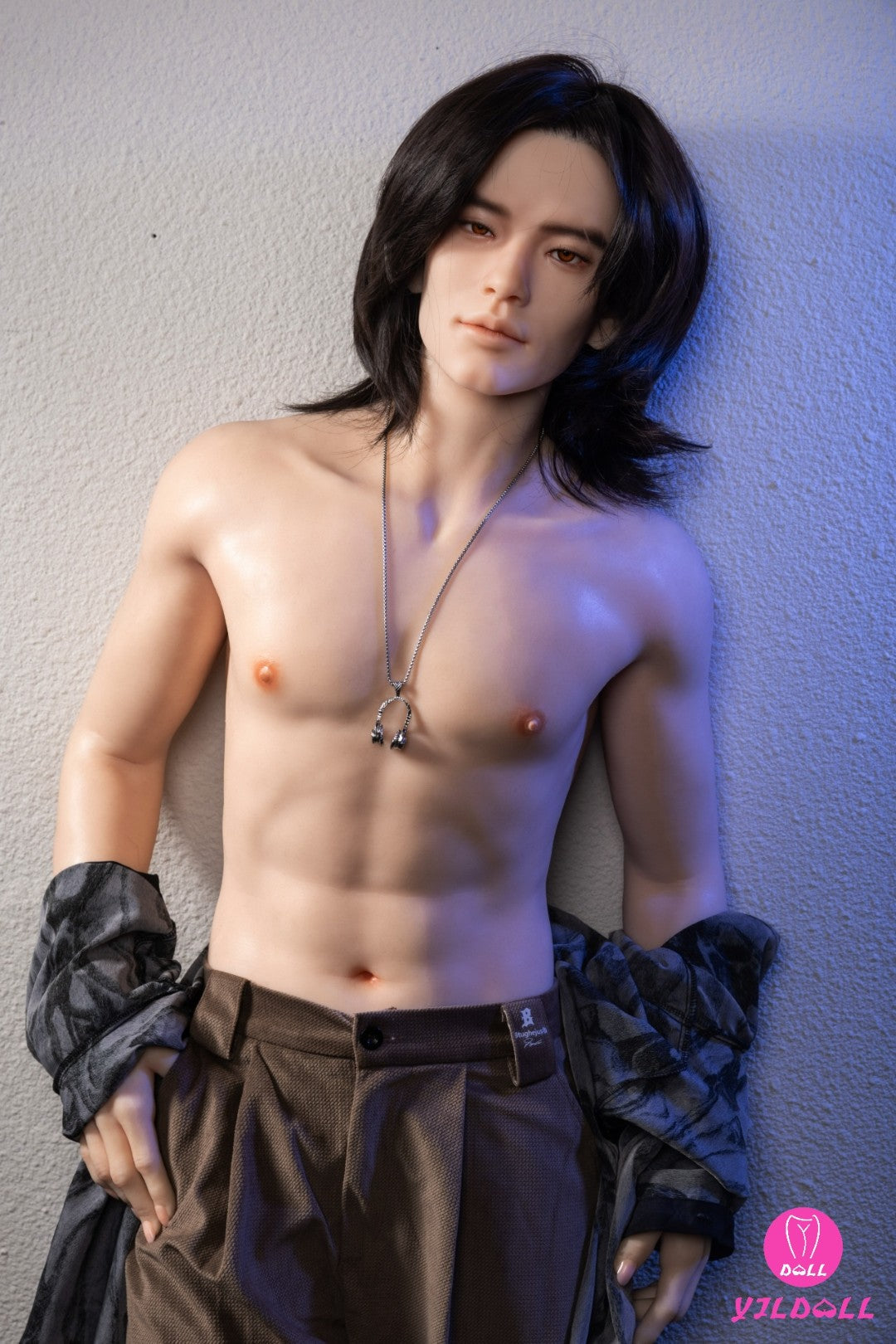 Charles mannlig sexdukke (YJL Doll 177cm MD013 silikon)