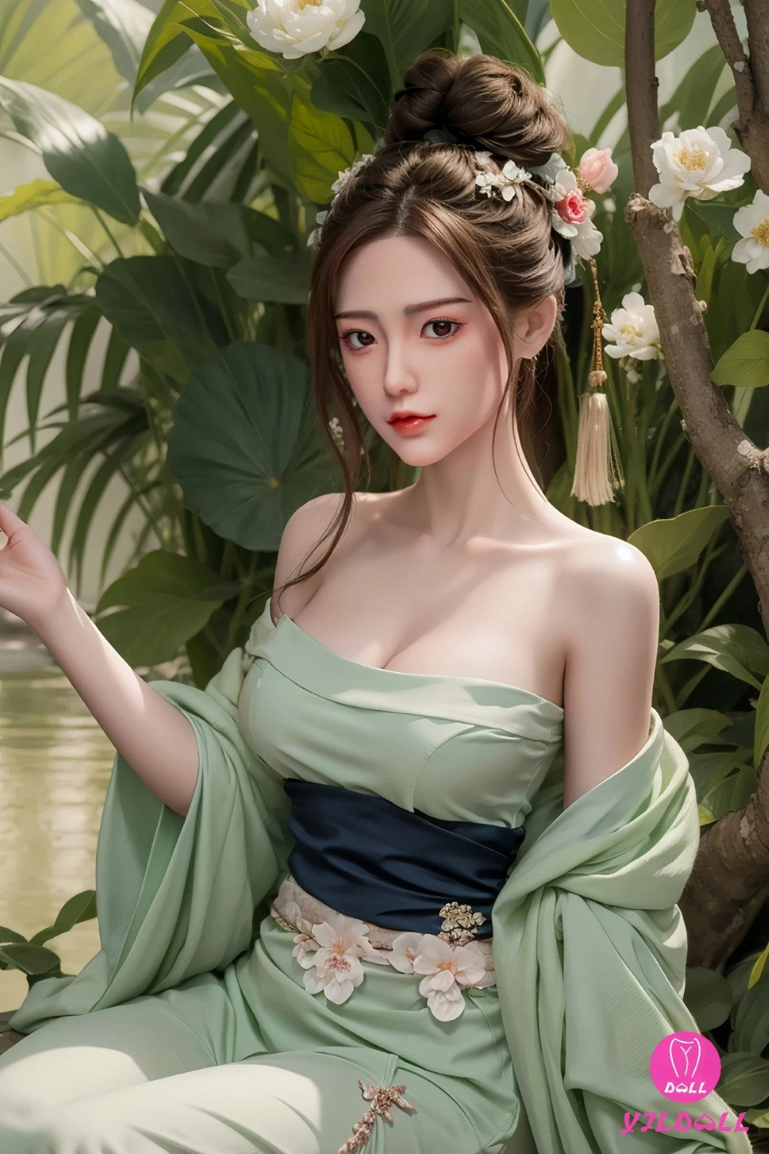 Jammen Jing sexdukke (YJL Doll 165 cm D-cup #449 Silikon)