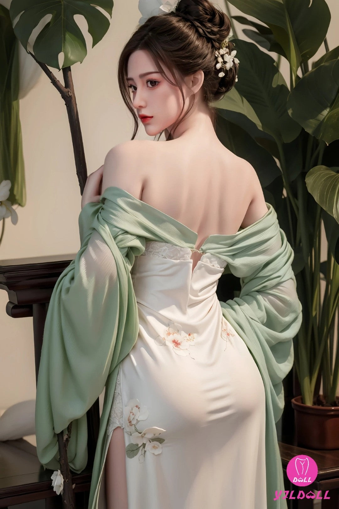 Jammen Jing sexdukke (YJL Doll 165 cm D-cup #449 Silikon)