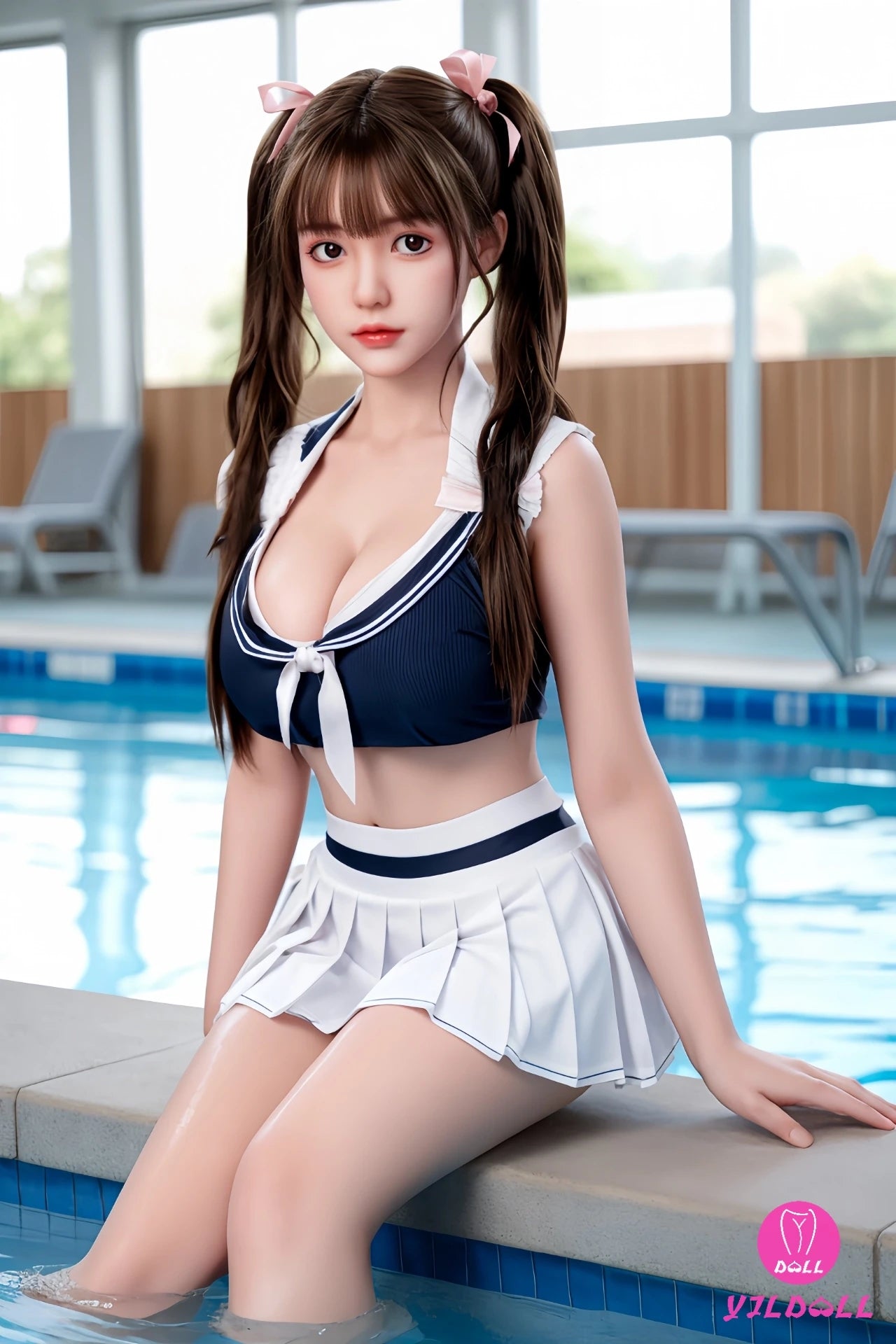 Gu Lan sexdukke (YJL Doll 165cm d-cup #410 silikon)