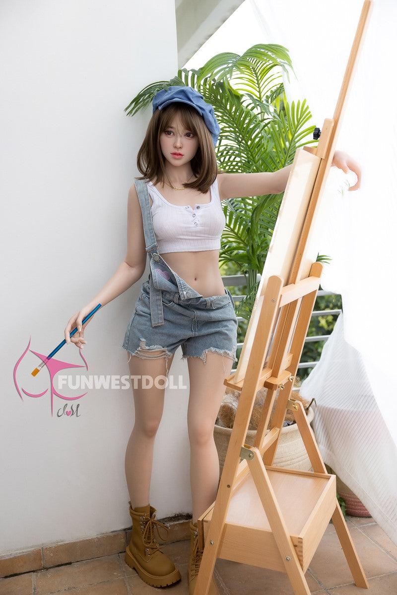Lucy sexdukke (FunWest Doll 159cm a-cup #032s silikon)