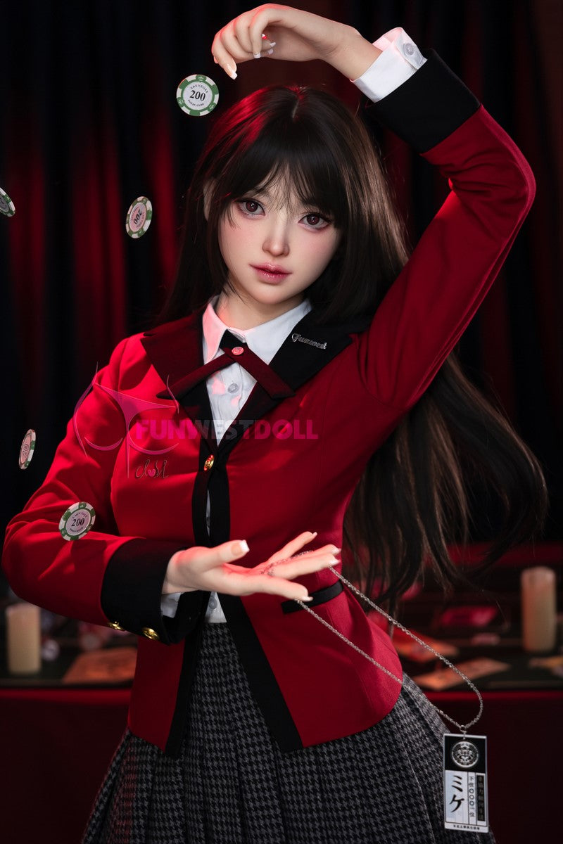 Yumeko Jabami sexdukke (FunWest Doll 159 cm A-cup #038S silikon)