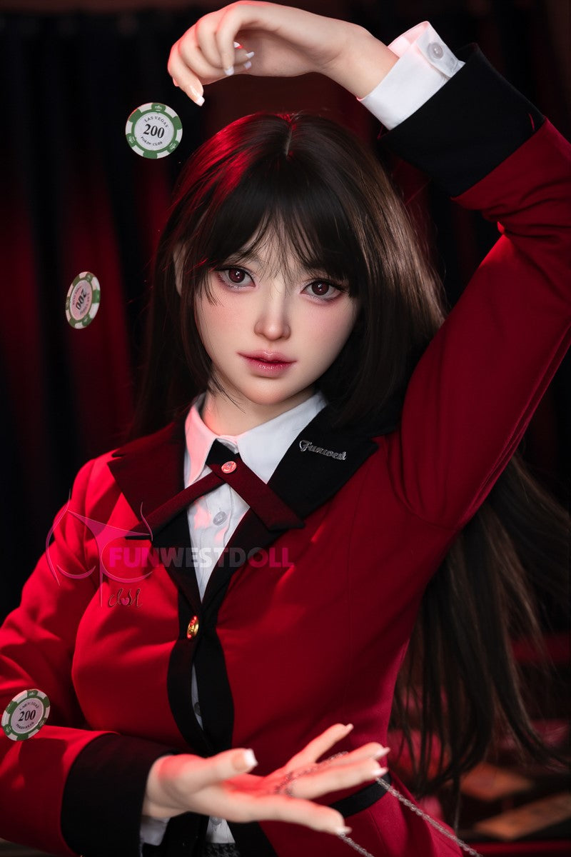 Yumeko Jabami sexdukke (FunWest Doll 159 cm A-cup #038S silikon)