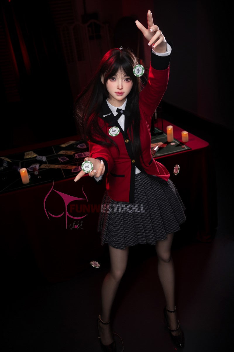 Yumeko Jabami sexdukke (FunWest Doll 159cm a-cup #038s silikon)