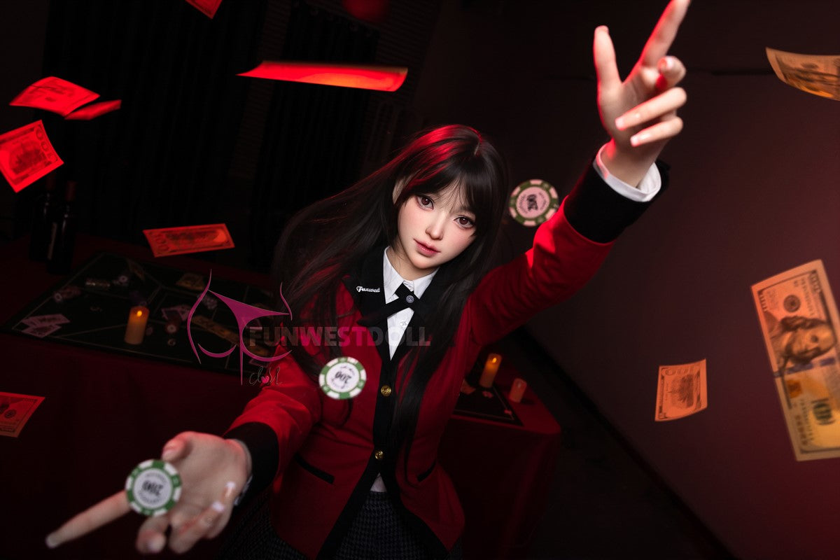 Yumeko Jabami sexdukke (FunWest Doll 159 cm A-cup #038S silikon)