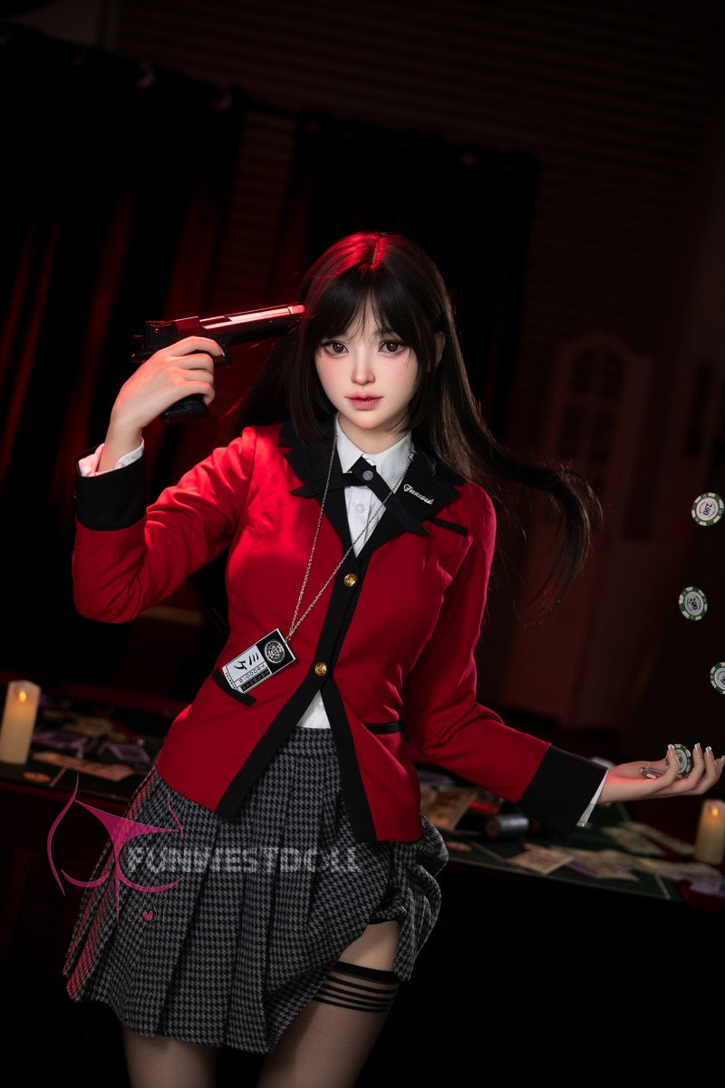 Yumeko Jabami sexdukke (FunWest Doll 159 cm A-cup #038S silikon)