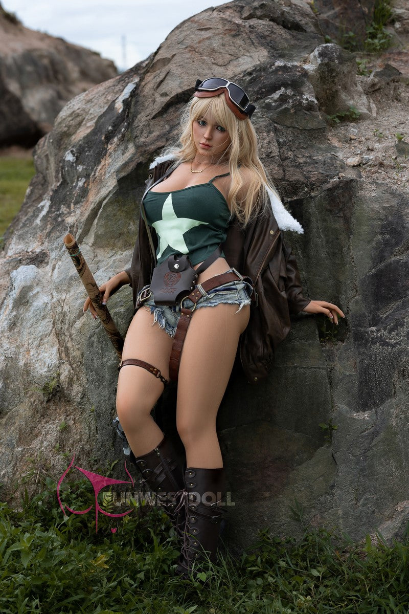 Assos sexdukke (FunWest Doll 157 cm G-cup #030S silikon)