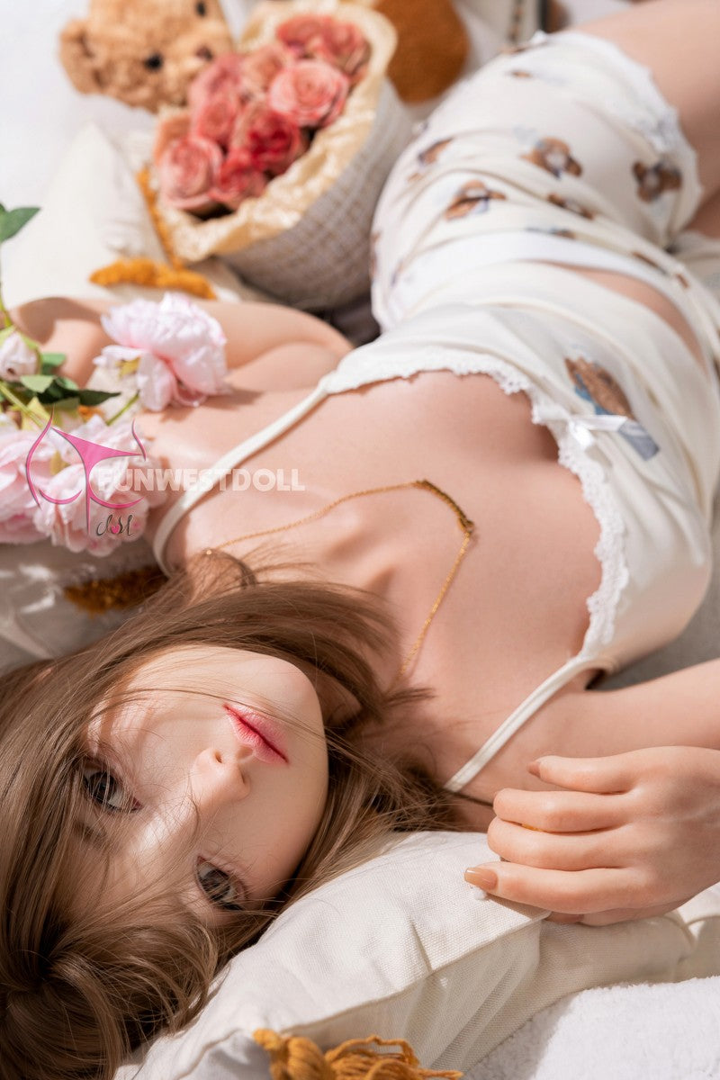 Amy sexdukke (FunWest Doll 159 cm A-cup #041S silikon)