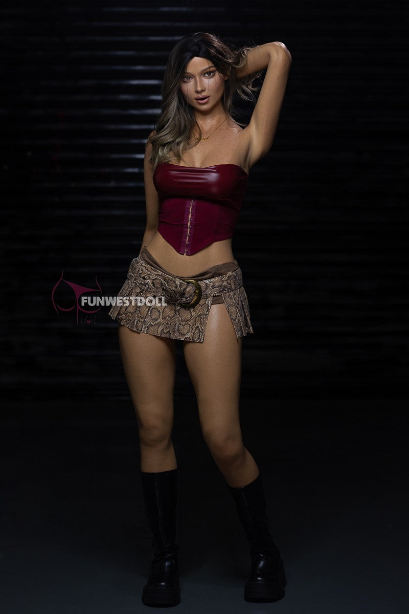 Rose sexdukke (FunWest Doll 168cm d-cup #043SJ RST Silikon)