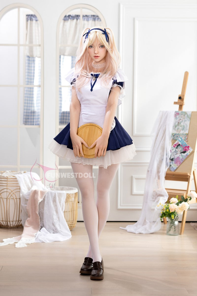Giselle sexdukke (FunWest Doll 159 cm A-cup #056SJ silikon)