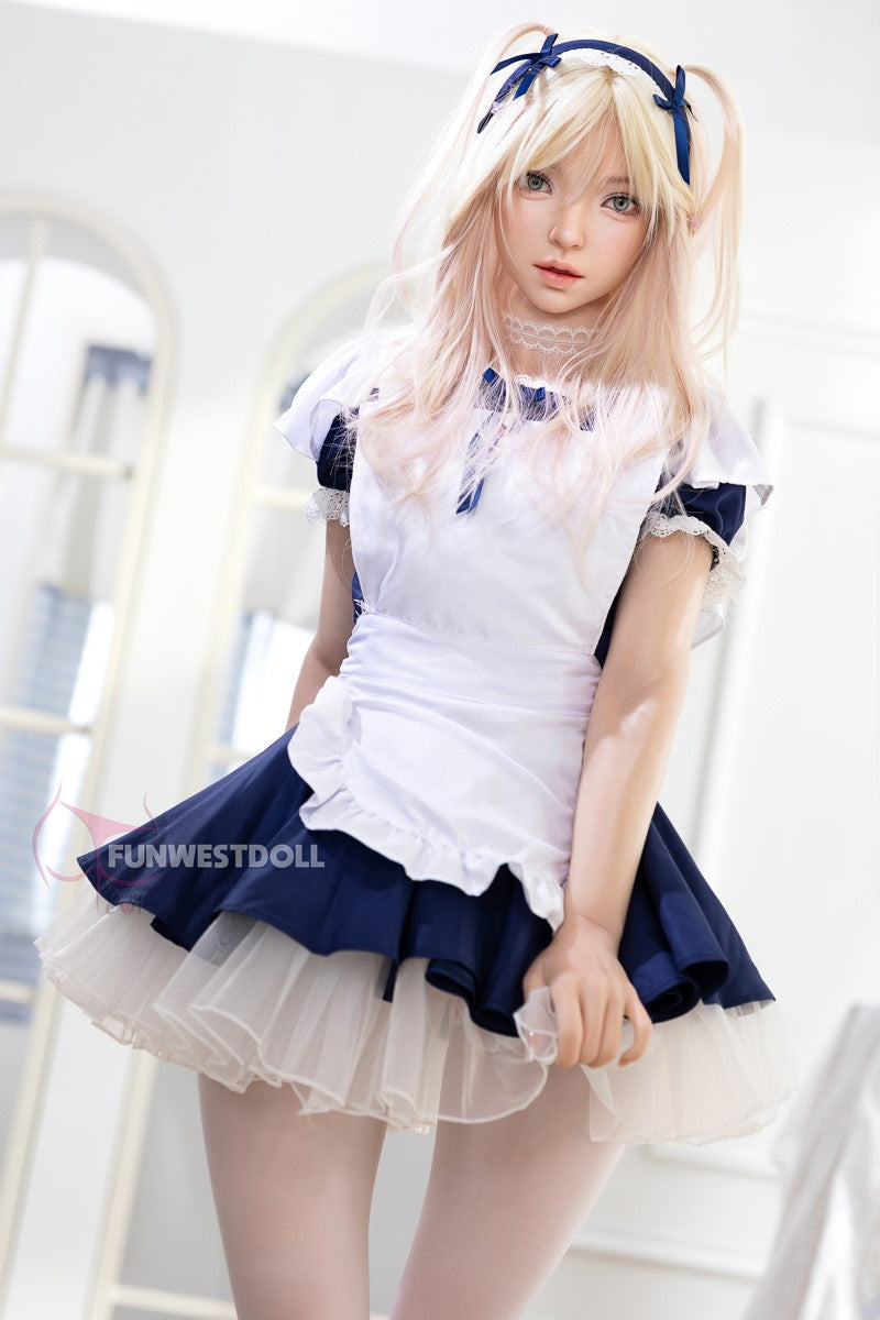 Giselle sexdukke (FunWest Doll 159 cm A-cup #056SJ silikon)