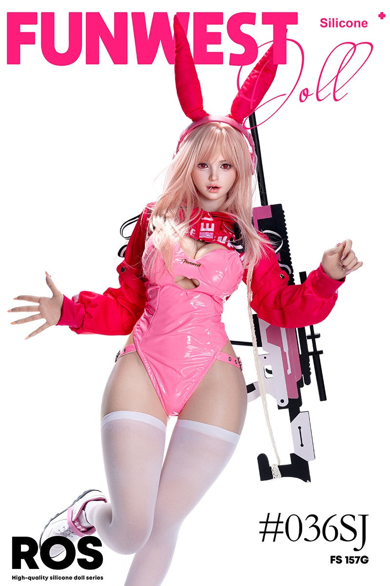 Lily sexdukke (FunWest Doll 157 cm G-cup #036SJ RST silikon)