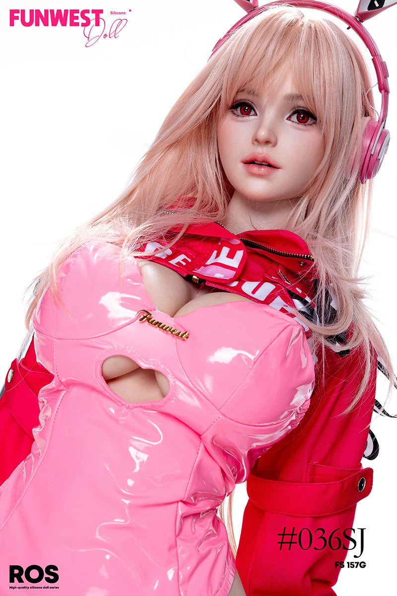 Lily sexdukke (FunWest Doll 157 cm G-cup #036SJ RST silikon)