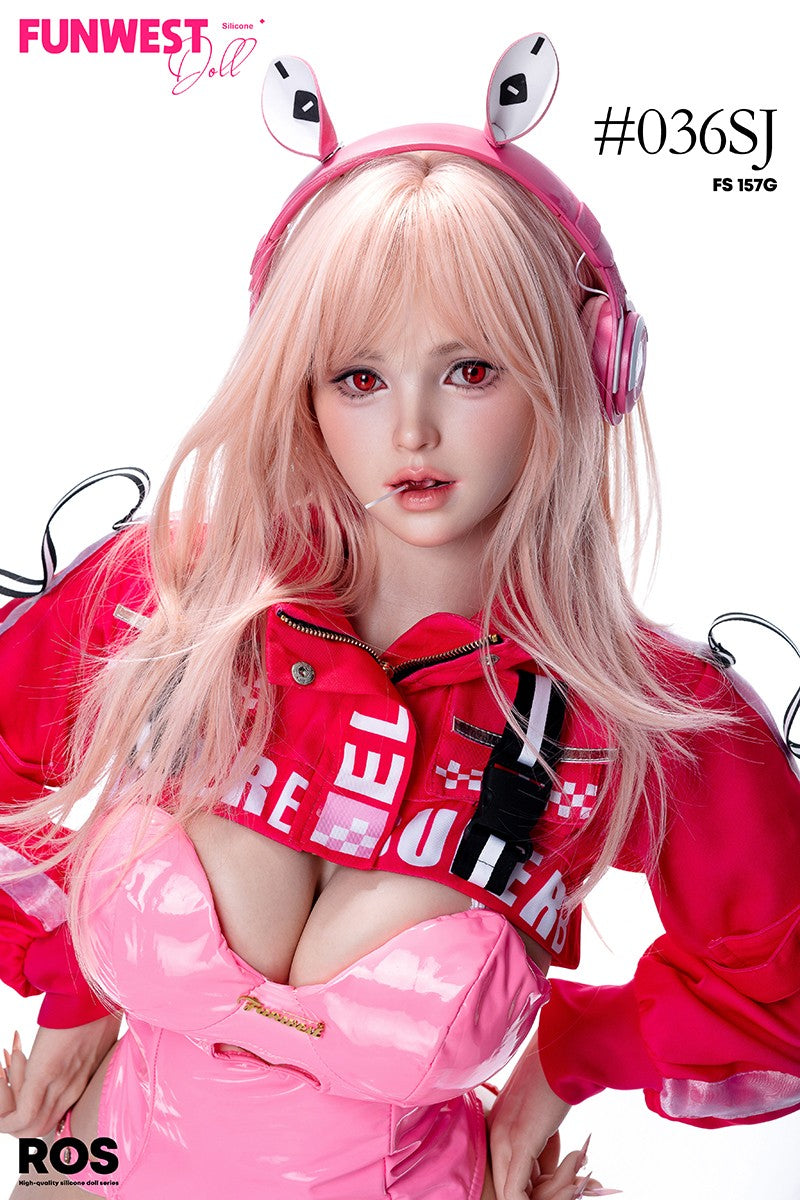 Lily sexdukke (FunWest Doll 157 cm G-cup #036SJ RST silikon)