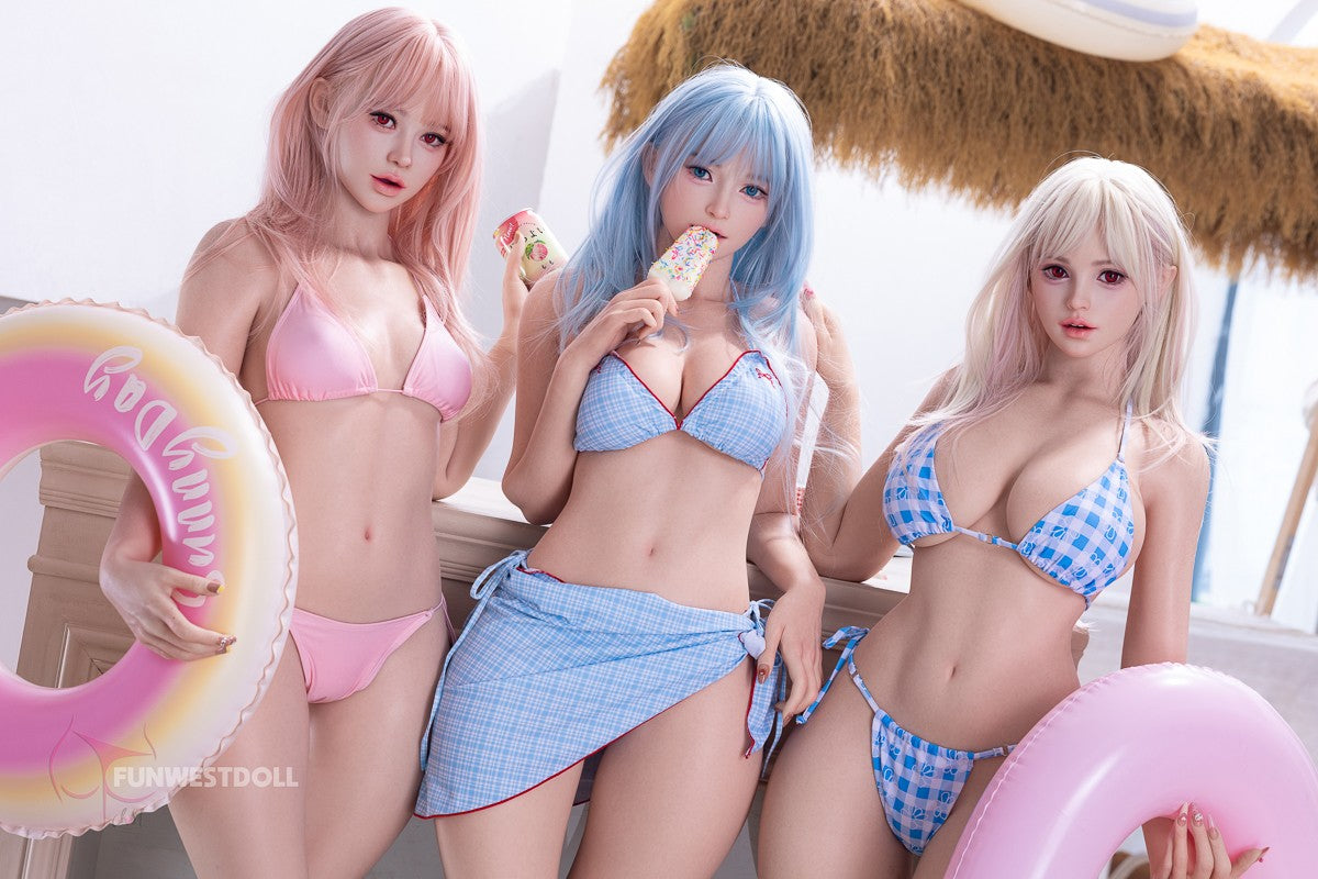 Alice Sex doll (FunWest Doll 159cm F-cup #038SJ RST Silicone)