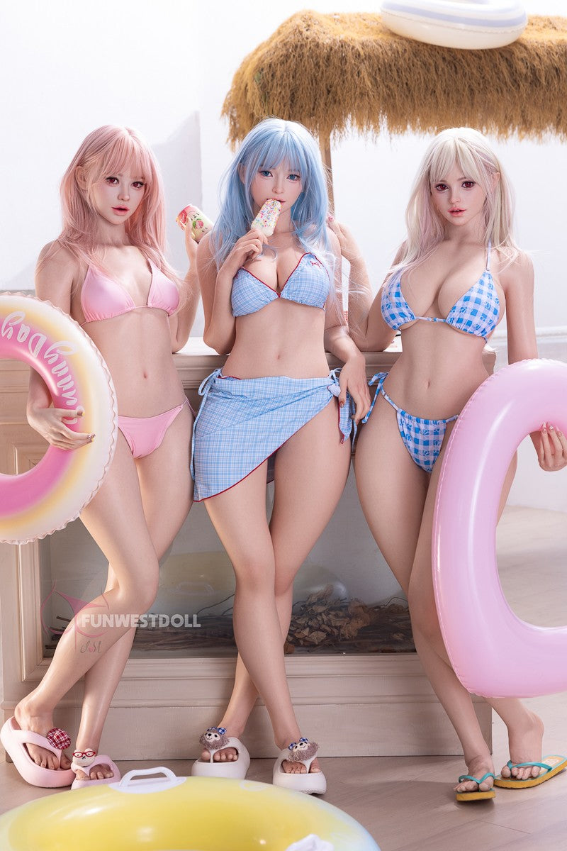 Lucy Sex doll (FunWest Doll 159cm A-cup #032SJ RST Silicone)