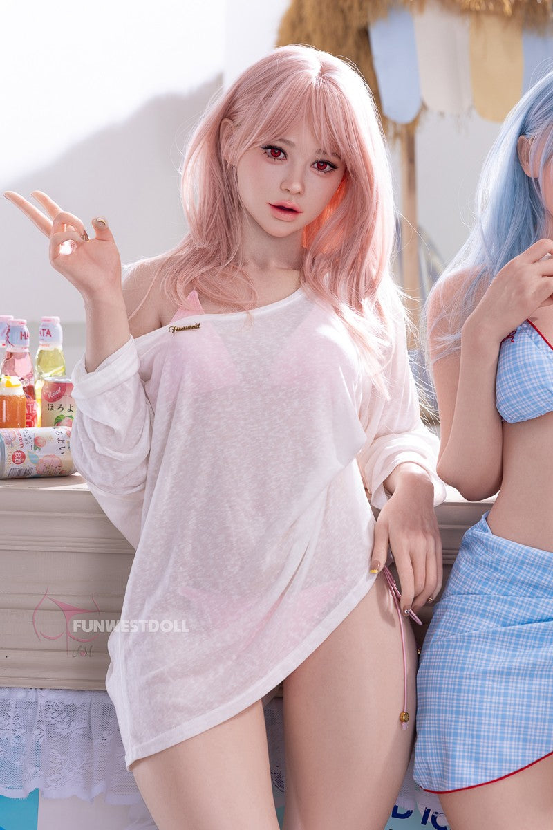 Lucy Sex doll (FunWest Doll 159cm A-cup #032SJ RST Silicone)