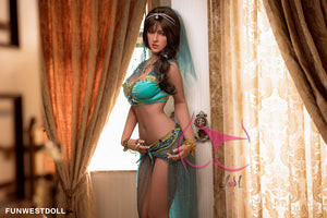 Jasmine sexdukke (FunWest Doll 162cm F-Cup #027 TPE)