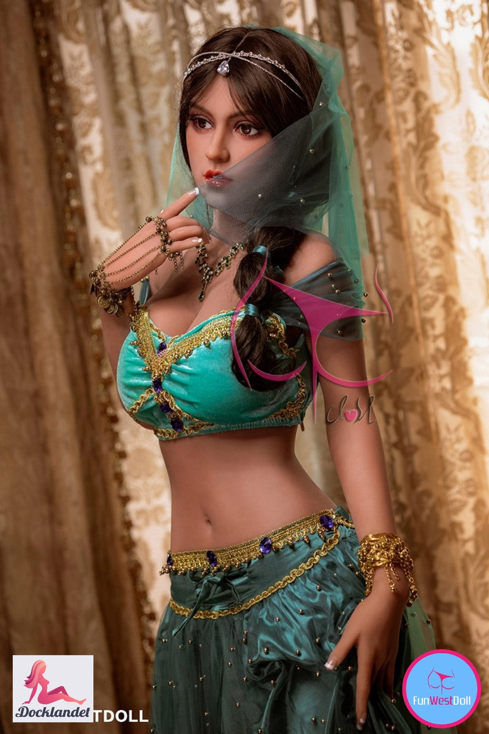 Jasmine sexdukke (FunWest Doll 162cm f-cup #027 TPE)