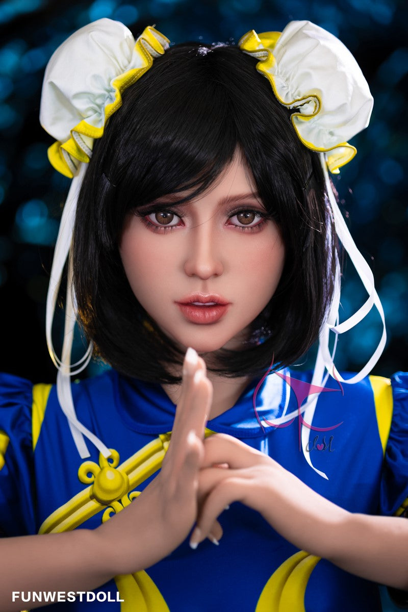 Chun Li sexdukke (FunWest Doll 155cm f-cup #032 TPE)