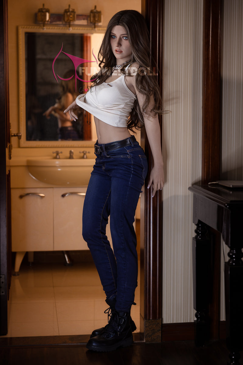 Jasmine sexdukke (FunWest Doll 159 cm A-cup #027 TPE)