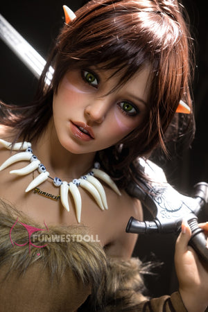 Kylie sexdukke (FunWest Doll 159cm A-Cup #040 TPE)