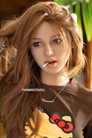 Clara sexdukke (FunWest Doll 159cm a-cup #050 TPE)