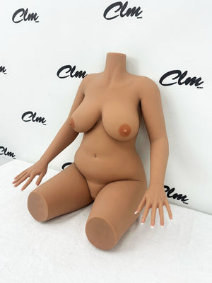 Bølget overkropp sexdukke (Climax Doll Classic 88cm f-cup TPE)