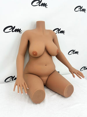 Bølget overkropp sexdukke (Climax Doll Classic 88cm f-cup TPE)