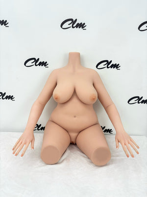 Bølget overkropp sexdukke (Climax Doll Classic 88cm f-cup TPE)