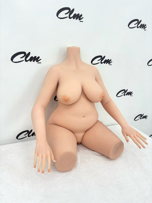 Bølget overkropp sexdukke (Climax Doll Classic 88cm f-cup TPE)