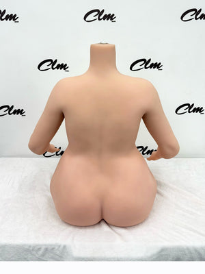 Bølget overkropp sexdukke (Climax Doll Classic 88cm f-cup TPE)