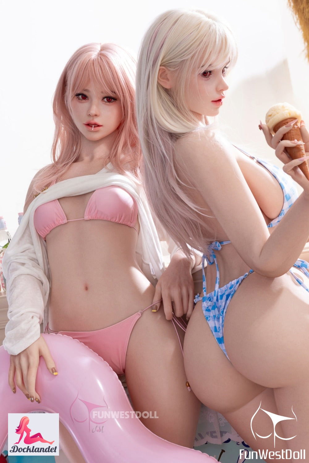 Lucy Sex doll (FunWest Doll 159cm A-cup #032SJ RST Silicone)