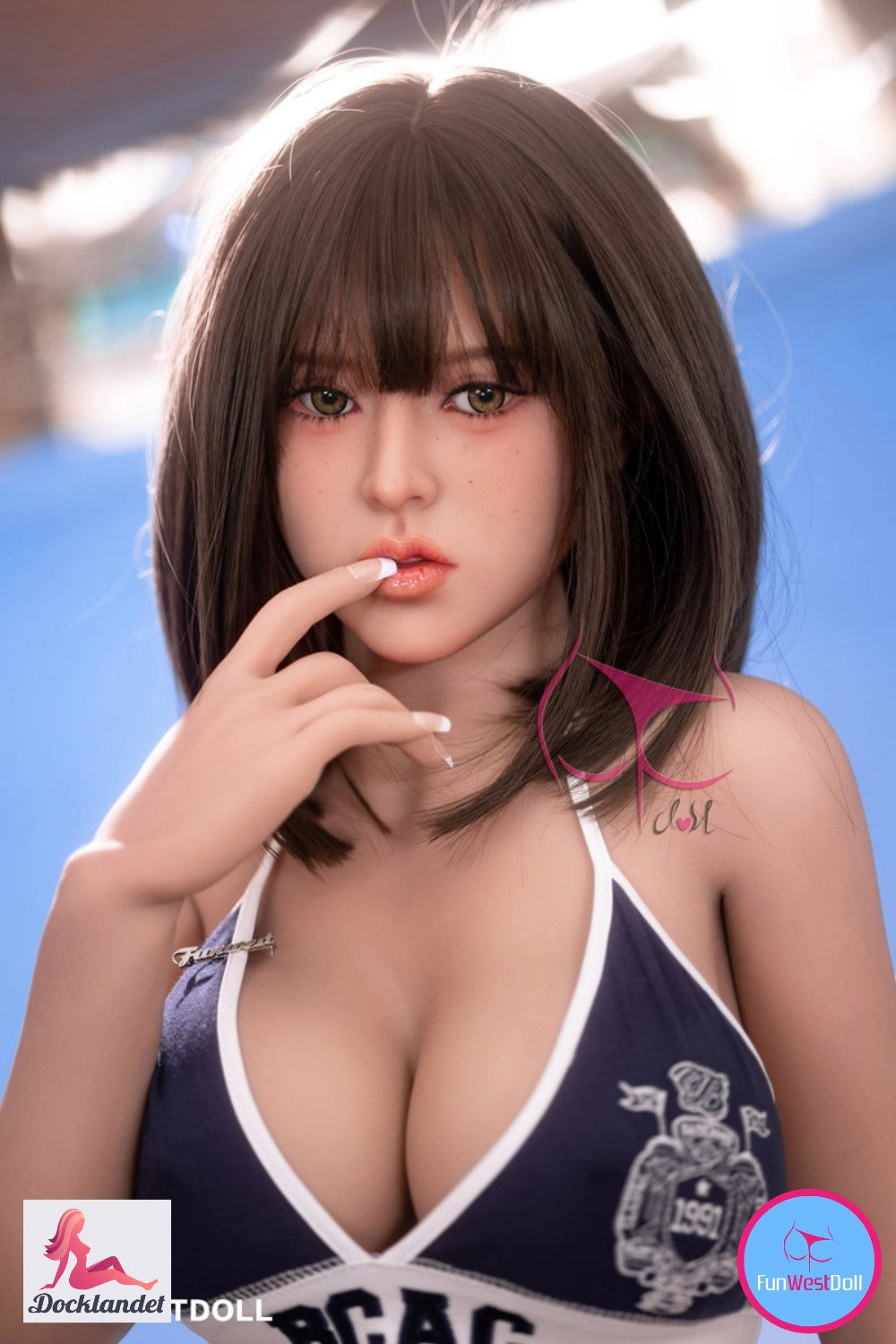 Darlene sexdukke (FunWest Doll 155cm f-cup #028 TPE)