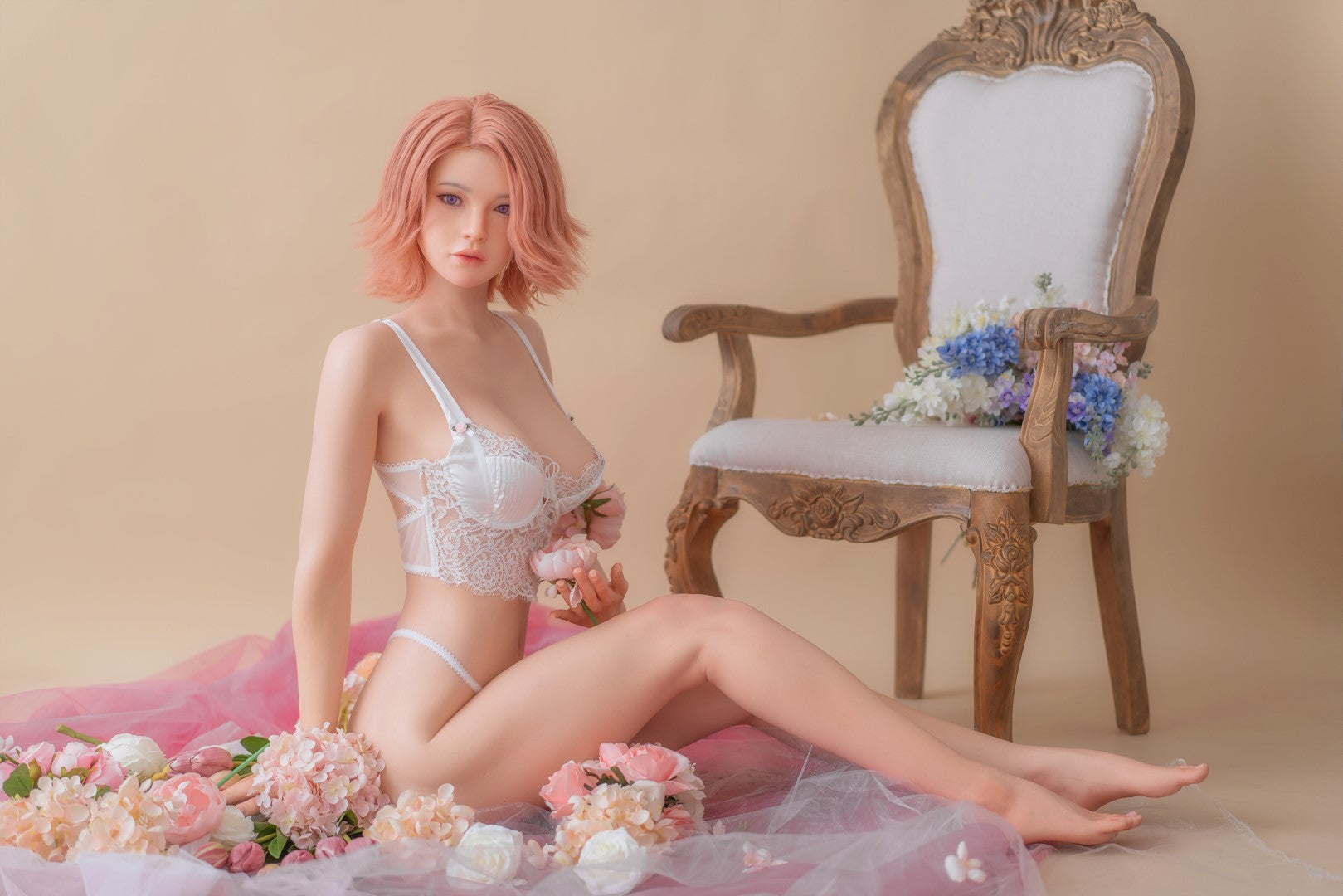 Irene sexdukke (Zelex 170 cm C-cup GE24-1 silikon)