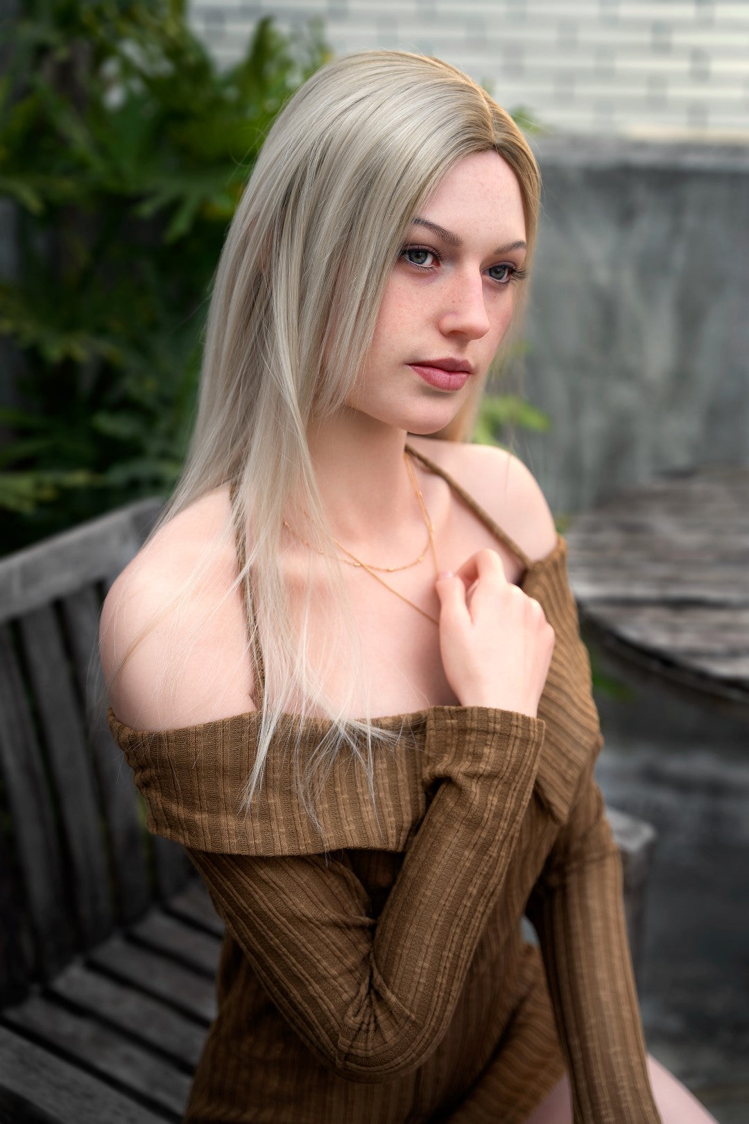 Evelina sexdukke (Zelex 175cm e-cup GE41-1 silikon)