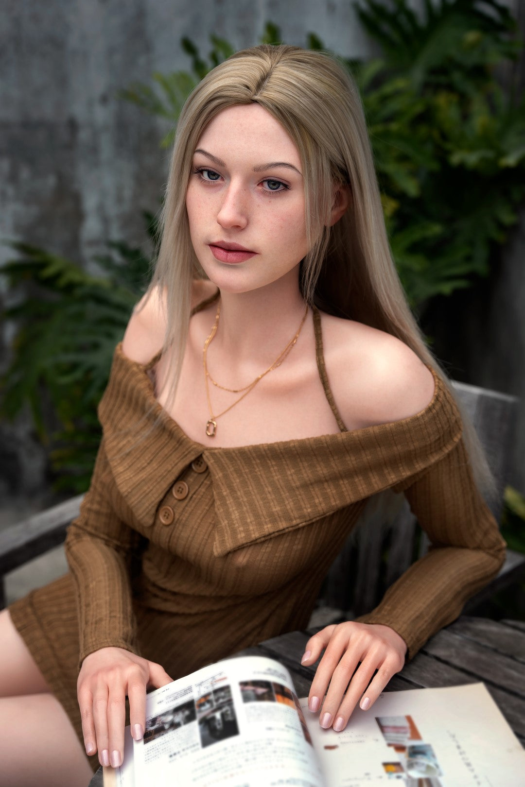 Evelina sexdukke (Zelex 175cm e-cup GE41-1 silikon)