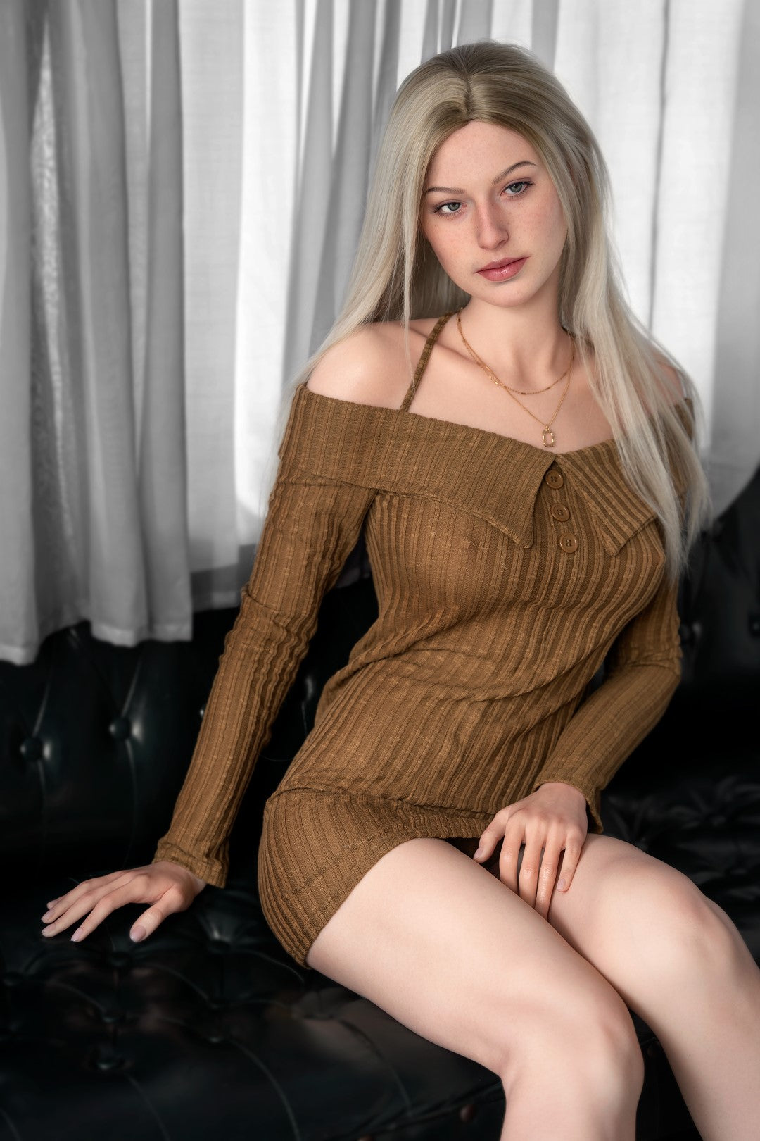 Evelina sexdukke (Zelex 175cm e-cup GE41-1 silikon)