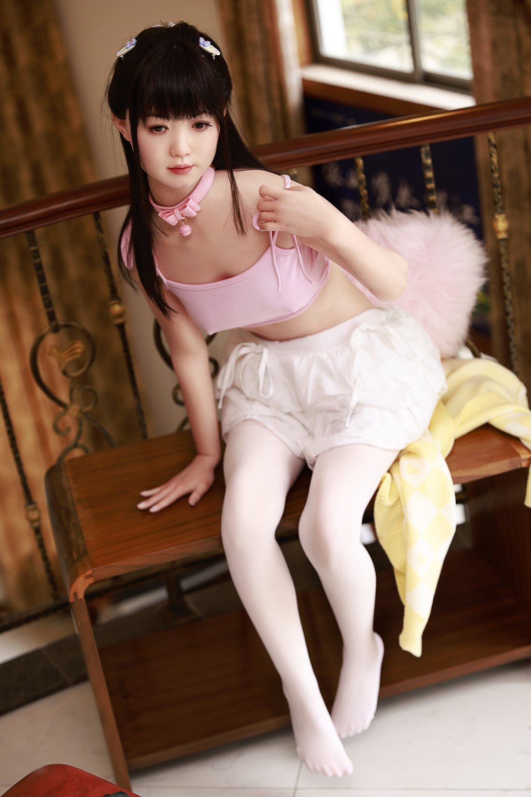 Chiyo sexdukke (AXB Doll 154 cm A-cup GD42-1 silikon)